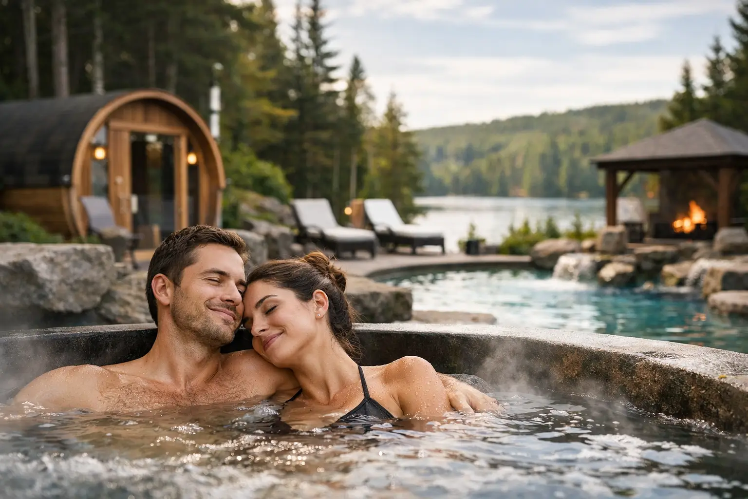 Escapade spa en couple en Mauricie