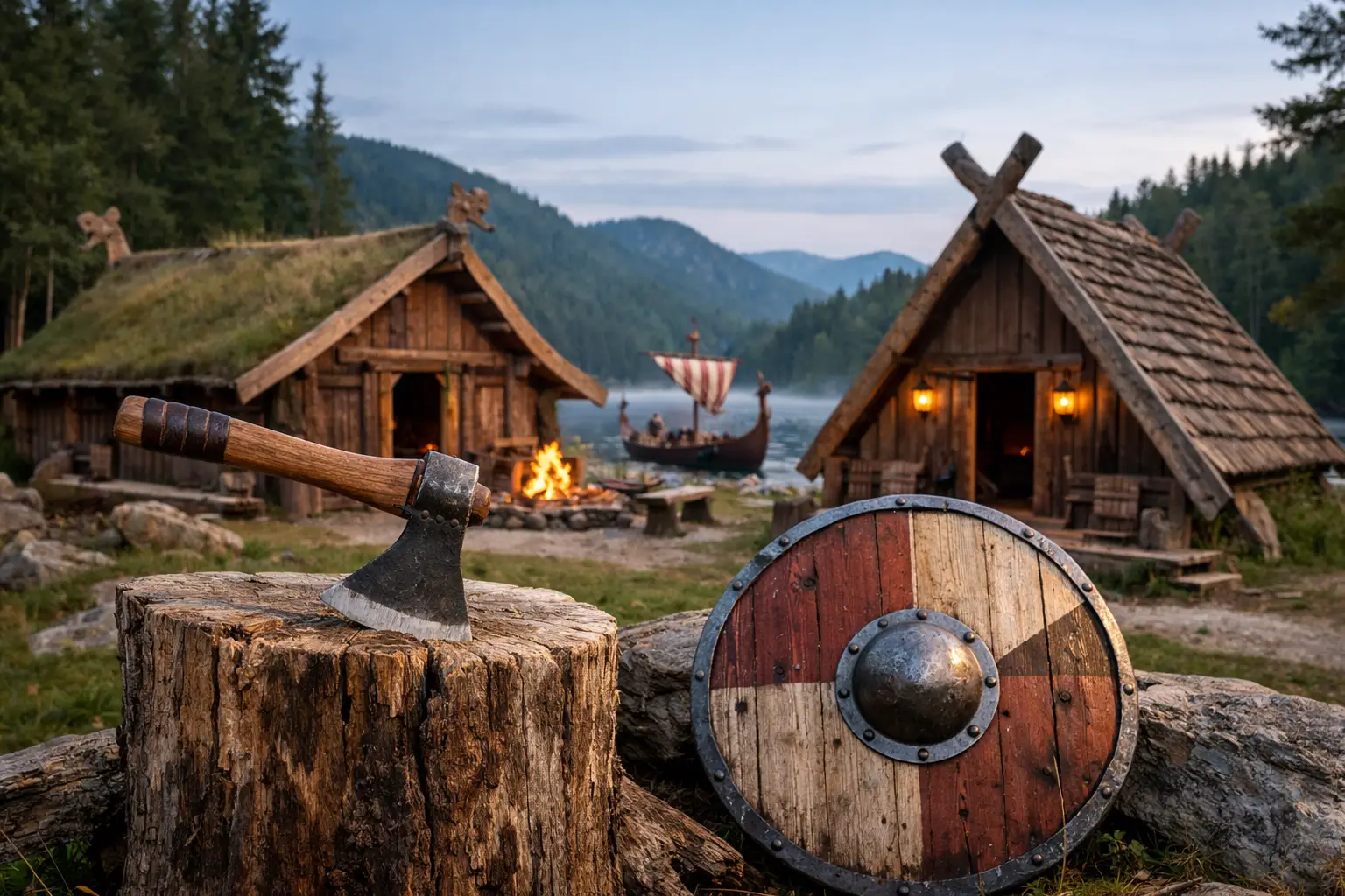 Hébergement thématique viking Québec